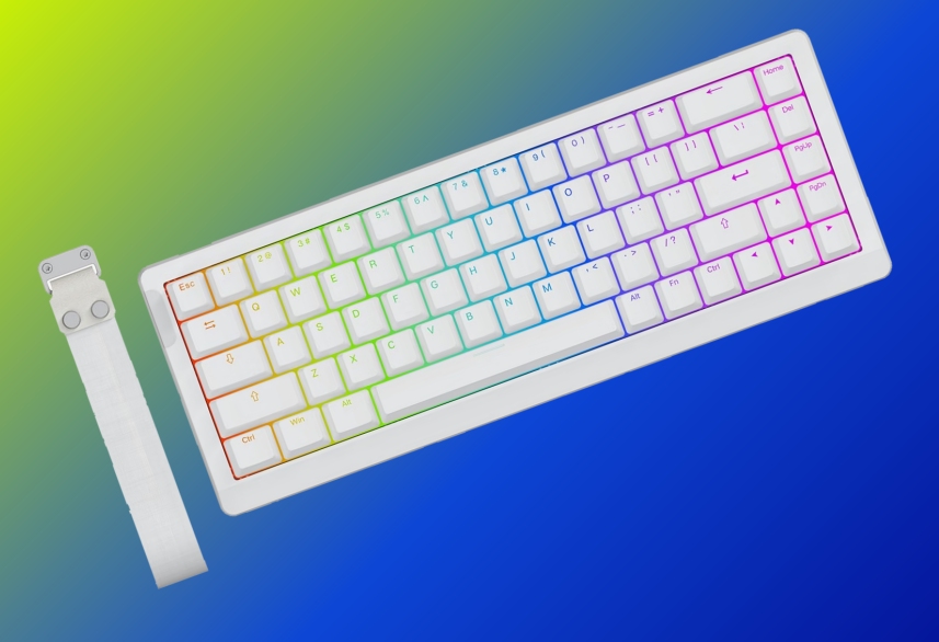 Best compact board with arrow keys: Epomaker HE68 Lite