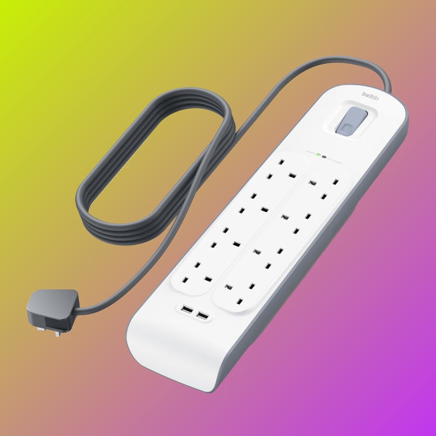 View Belkin 8-Way Surge Protector at Amazon