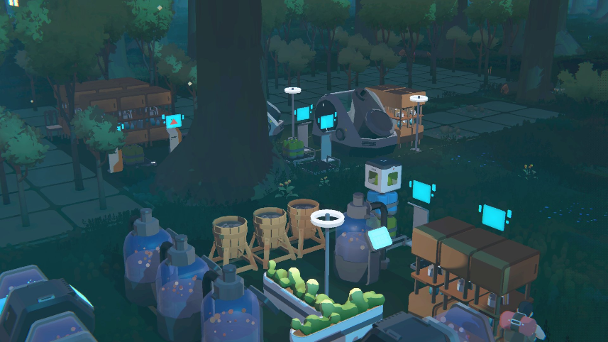 Seedlings working at a Tavern