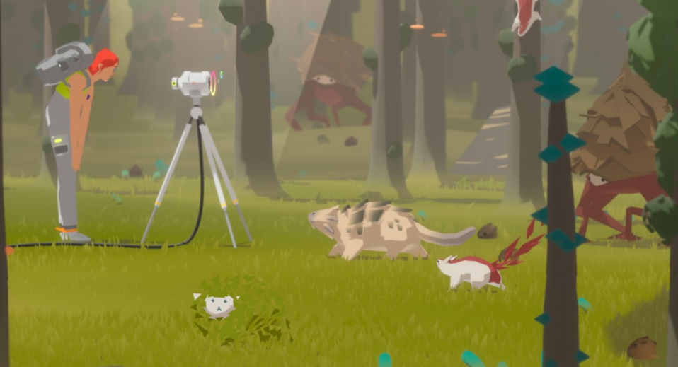 Animals depicted in a SEED post on the in-game Spark Social Network