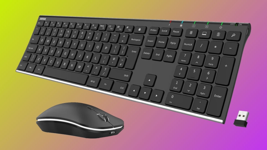 View ARTECK Wireless Keyboard & Mouse at Amazon