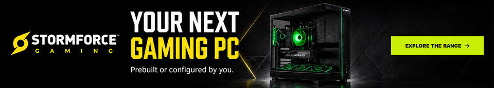 With Stormforce Gaming you can design your own custom gaming PC which they will then build for you! 