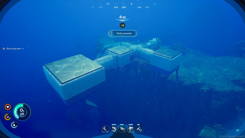 Our initial base, Cliff Edge Base